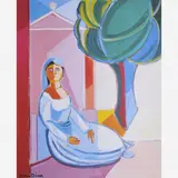 Cícero Dias, Mulher Sentada.(c.1980)