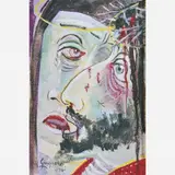 Cristo e Maria by Alberto da Veiga Guignard, ÓLEO SOBRE TELA, offered May 2001