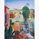 Coreto no Jardim by Di Cavalcanti, ÓLEO SOBRE TELA, offered May 2001