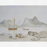 Baia de Guanabara by George Sartorious, Aquarela, offered May 2001