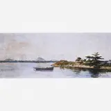 João Batista da Costa, Marinha com barco