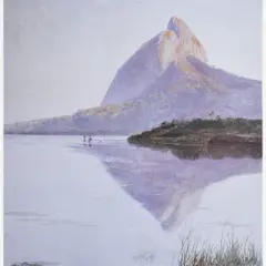 Morro Dois Irmãos, visto da Lagoa Rodrigo de Freitas by João Batista da Costa, offered May 2001