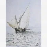 Giovanni Battista Castagneto, Barco à Vela