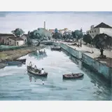 Sílvio Pinto, Ponte de Pedras - Porto Alegre.(c.1947)