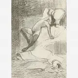 Êxtase, (c.1905) by Henrique Alvim Correia, Crayon e carvão sobre papel, offered Dec 2000