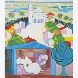 Cícero Dias, Mulheres na Varanda e o Convento de São Francisco - Olinda - PE