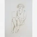 Lasar Segall, Mulher Sentada, (c. 1921)