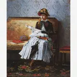 Oscar Pereira da Silva, "Senhora Lendo "O Paiz "
