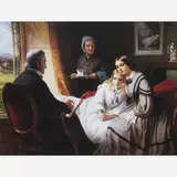 Thomas Brooks, A Consulta, ÓLEO SOBRE TELA