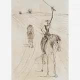 DOM QUIXOTE by Candido Portinari, Água-forte e água-tinta, offered Aug 2000