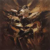 Benjamin Silva, Festa na Aldeia, 1963, Óleo sobre tecido e tela colada em eucatex