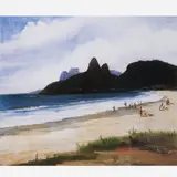 Sílvio Pinto, Praia do Leblon