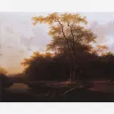 Andreas Schelfhout, Paisagem Holandesa