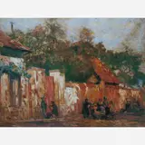 Eliseu Visconti, Tarde em Saint Hubert, c.1916
