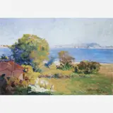 João Timótheo da Costa, Vista do Rio de Janeiro, ÓLEO SOBRE MADEIRA