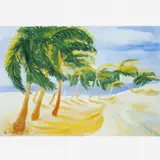 Cícero Dias, Coqueiros ao Vento Numa Praia Branca