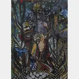 FOLIA by Di Cavalcanti, Óleo sobre tela, offered Dec 1999