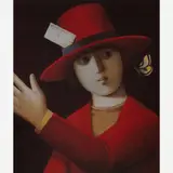 Reynaldo Fonseca, menina de vermelho