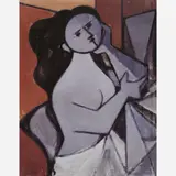 Milton Dacosta, Moça no Espelho, (c.1957)