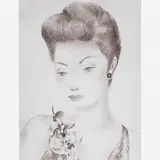 Di Cavalcanti, Retrato de Noêmia Mourão, (c.1940)