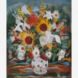 Vaso com Flores by Alberto da Veiga Guignard, ÓLEO SOBRE MADEIRA, offered Aug 1999
