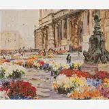 Campão, Domingo, Teatro Municipal, (c.1950), ÓLEO SOBRE TELA