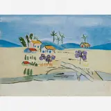 Tarsila do Amaral, Paisagem Caipira, ÓLEO SOBRE MADEIRA