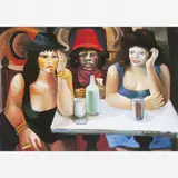 Brasserie de la Bastille by Di Cavalcanti, ÓLEO SOBRE TELA, offered Aug 1999