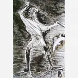 Oswaldo Goeldi, Pescador,(c.1940)