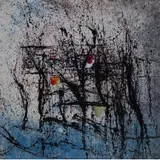 Paysage.92 x 92 cm by Antônio Bandeira, ÓLEO SOBRE TELA, offered May 1999