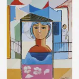Cícero Dias, Mulher na Janela,(c.1980)