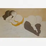 Vénus by Milton Dacosta, Acrílico sobre tela, offered May 1999