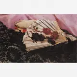 Chale, Leque, Castanholas e Pandeiro by Antônio Firmino Monteiro, ÓLEO SOBRE TELA, offered May 1999