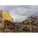 Alfredo Volpi, Paisagem, (c.1920)