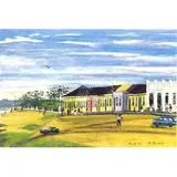 Emídio E. Souza, Praça em Itanharém, ÓLEO SOBRE TELA