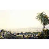 Thomas Ender, Panorama da Cidade do Rio de Janeiro, 1817