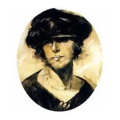Retrato de Haydéa Santiago,(c.1930) by Manoel Santiago, Carvão e pastel sobre papel, offered Aug 1998