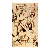 Ismael Nery, Croquis para um Auto-retrato,(c.1932)