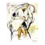 Larry Rivers, Seated Woman
