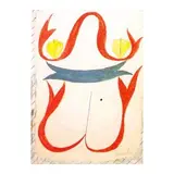 Alfredo Volpi, Alegoria,(c.1955)