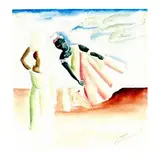 Candido Portinari, Duas Baianas,(c.1940)