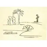 Tarsila do Amaral, Paisagem Antropofágica,(c.1960)