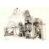 Rubens Gerchman, Figuras e Engrenagens,(c.1962)