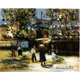 Maurice Utrillo, Le Moulin de la Gallete,(c.1925)