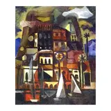 Favela (Década de 50) by Di Cavalcanti, ÓLEO SOBRE TELA, offered Apr 1998