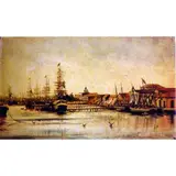 Benedito Calixto, O Antigo Porto de Santos