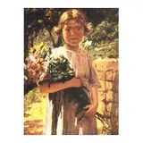 João Batista da Costa, Menina com Flores,(c.1915)