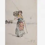 Antonio Ferrigno, Jovem Pescadora, (c.1902)