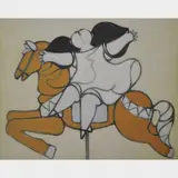 Milton Dacosta, Carrossel, (c.1962)