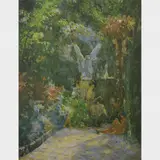 Eliseu Visconti, Uma Lição no Jardim de Copacabana, (c.1925)